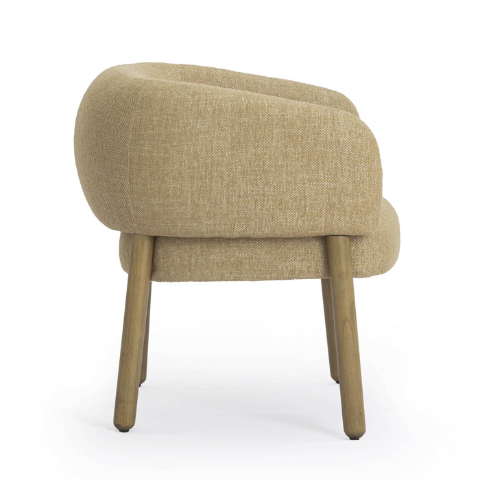 Foxy Textured Performance Fabric Accent Chair - Home And Beyond