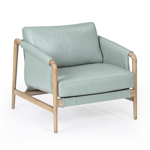 Chakka Contract-Grade Genuine Leather Accent Chair - Home And Beyond