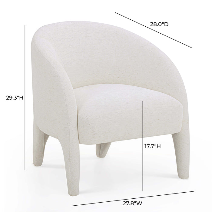 Kris Contract-Grade Chenille Accent Chair - Home And Beyond