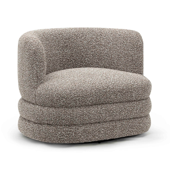 Astor Heavy Performance Boucle Swivel Hotel Lounge Chair - Home And Beyond