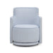 Passe Striped Linen Swivel Chair - Home And Beyond