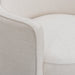 Passe Cream Upcycled Performance Linen Swivel Chair - Home And Beyond