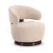 Austin Cream Performance Boucle Swivel Accent Chair - Home And Beyond