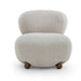 Pucker Warm Grey Performance Boucle Accent Chair - Home And Beyond