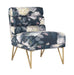 Kelly Floral Velvet Chair image