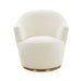 Skyla Boucle Swivel Chair - UK - Home And Beyond