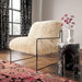 Kimi Natural Genuine Sheepskin Chair - UK - Home And Beyond