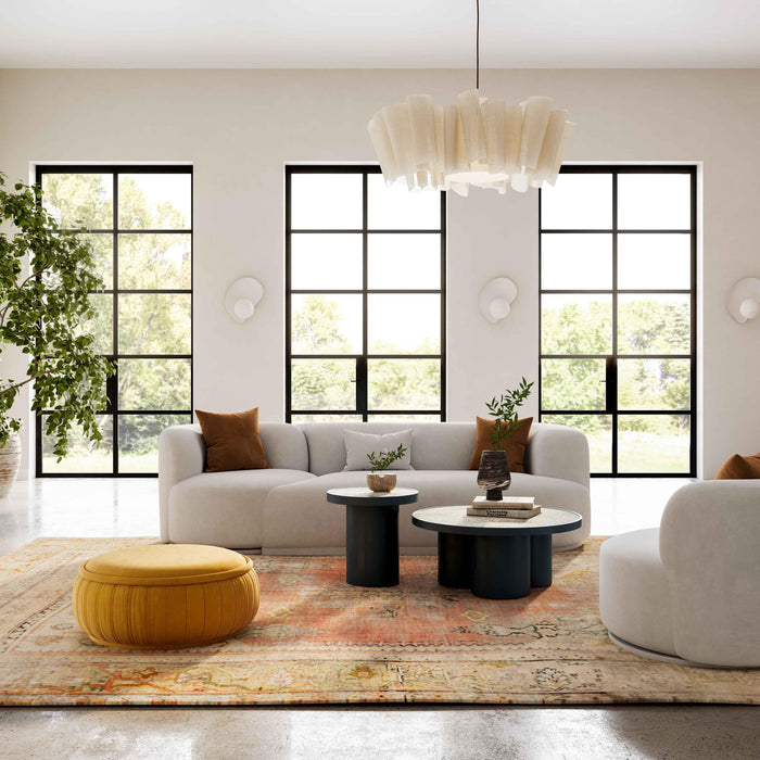 Fickle Grey Velvet Swivel Chair - UK - Home And Beyond