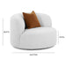 Fickle Grey Velvet Swivel Chair - UK - Home And Beyond