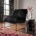 Kimi Black Genuine Sheepskin Chair - UK - Home And Beyond