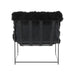 Kimi Black Genuine Sheepskin Chair - UK - Home And Beyond