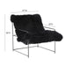 Kimi Black Genuine Sheepskin Chair - UK - Home And Beyond