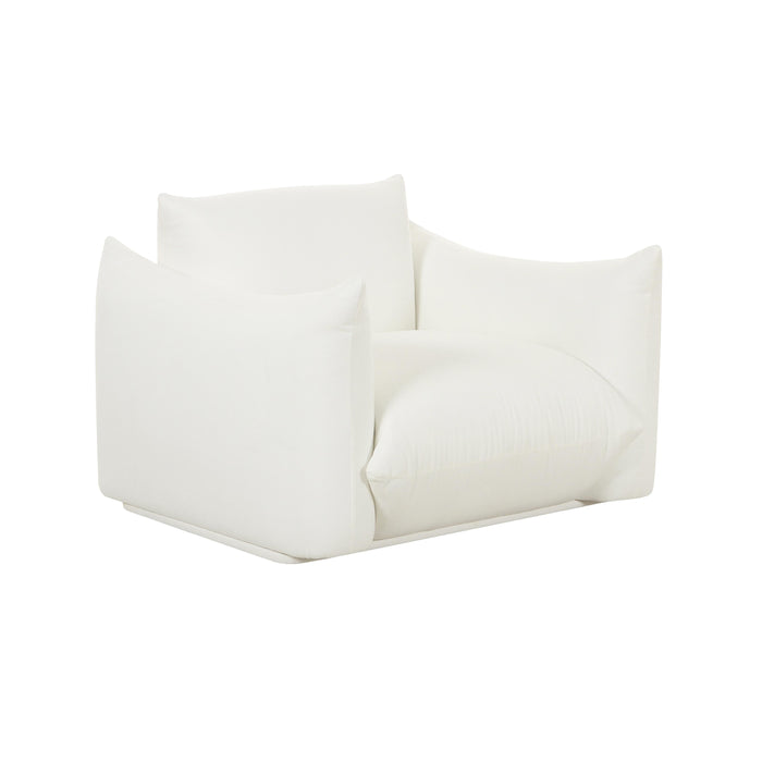 Saint Tropez Pearl Stuffed Armchair - UK - Home And Beyond