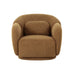 Misty Brown Boucle Accent Chair - Home And Beyond