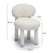 Manu Cream Performance Boucle Side Chair - Home And Beyond