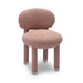 Manu Rose Pink Performance Boucle Side Chair - Home And Beyond