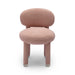 Manu Rose Pink Performance Boucle Side Chair - Home And Beyond
