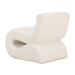 Senna Cream Oversized Corduroy Accent Chair - Home And Beyond