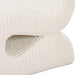 Senna Cream Oversized Corduroy Accent Chair - Home And Beyond