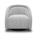 Rory Grey Boucle Swivel Chair - Home And Beyond