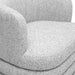 Astor Light Grey Swivel Hotel Lounge Chair - Home And Beyond