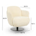 Solange Performance Velvet Swivel Accent Chair - Home And Beyond