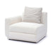 Perry Cream Performance Chenille Modular Corner Chair - Home And Beyond