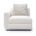 Perry Cream Performance Chenille Modular Corner Chair - Home And Beyond