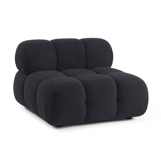 Calliope Performance Vegan Shearling Modular Armless Chair - Home And Beyond