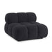Calliope Performance Vegan Shearling Modular Armless Chair - Home And Beyond