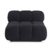 Calliope Performance Vegan Shearling Modular Armless Chair - Home And Beyond