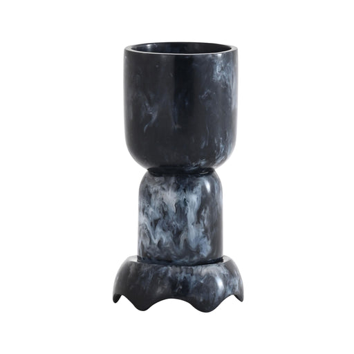 Platform Black Swirl Resin Kiddush Cup - Home And Beyond