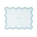 TOV Sea Blue Wavy Challah Cover - Home And Beyond