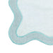 TOV Sea Blue Wavy Challah Cover - Home And Beyond