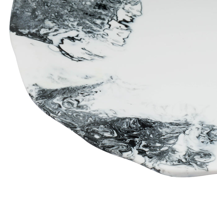 Mera Resin Petal Tray - Home And Beyond