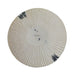 Ikani Black &amp; White Resin Serving Plate - Home And Beyond
