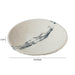 Ikani Black &amp; White Resin Serving Plate - Home And Beyond