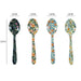 Planted Tea Spoons in Mixed Garden Prints - Set of 4 - Home And Beyond