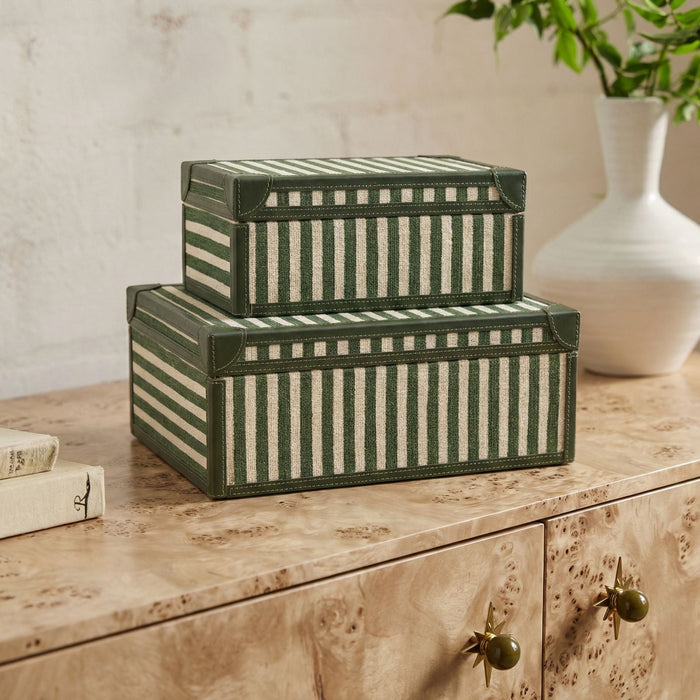 Kora Cotton Jute Contract-Grade Jewelry Box Set - Home And Beyond