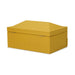 Knox Mustard Yellow Vegan Leather Contract-Grade Jewelry Box - Home And Beyond