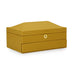 Knox Mustard Yellow Vegan Leather Contract-Grade Jewelry Box - Home And Beyond