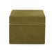 Pisa Green Vegan Suede Contract-Grade Storage Box - Home And Beyond