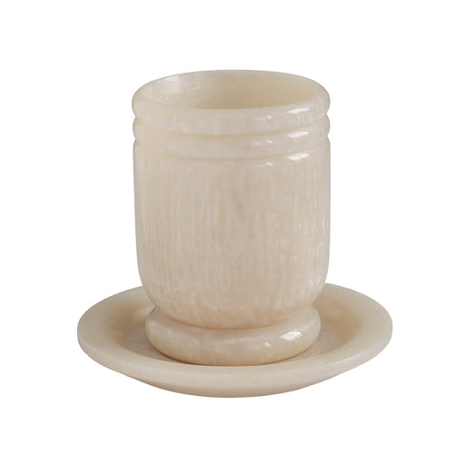 Channeled Swirl Resin Kiddush Cup - Home And Beyond
