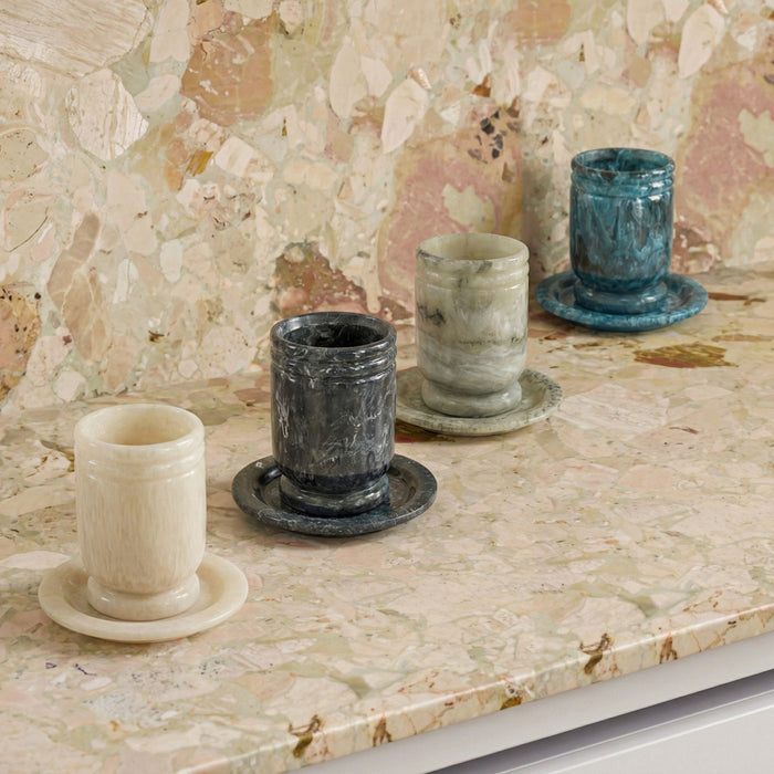 Channeled Swirl Resin Kiddush Cup - Home And Beyond