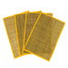 Peele Yellow Seagrass Placemats - Set of 4 - Home And Beyond