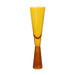 Flute Amber Champagne Glasses - Set of 4 - Home And Beyond