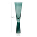 Flute Green Champagne Glasses - Set of 4 - Home And Beyond