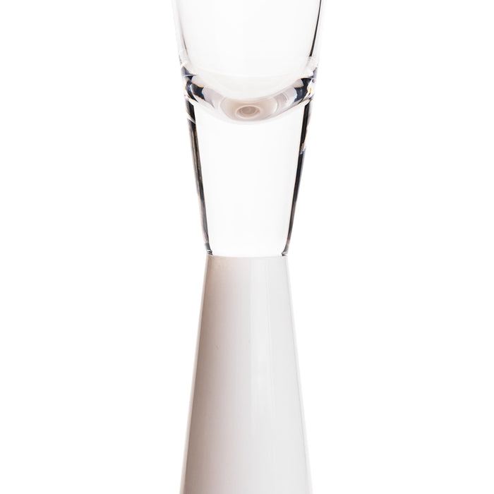 Flute White Champagne Glasses - Set of 4 - Home And Beyond