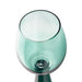 Rose Green Wine Glasses - Set of 4 - Home And Beyond