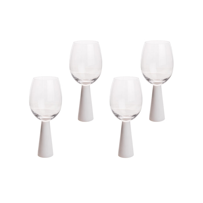 Rose White Wine Glasses - Set of 4 - Home And Beyond